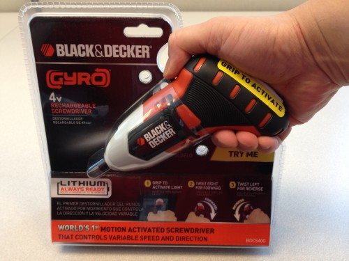 Black and Decker 4v MAX Gyro Screwdriver review - The Gadgeteer