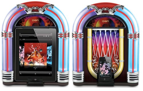 Ion jukebox store