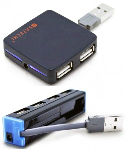 satechi strip and pocket usb hubs