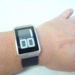 Phosphor E-Ink Digital Hour Watch with Black Polyurethane Band review