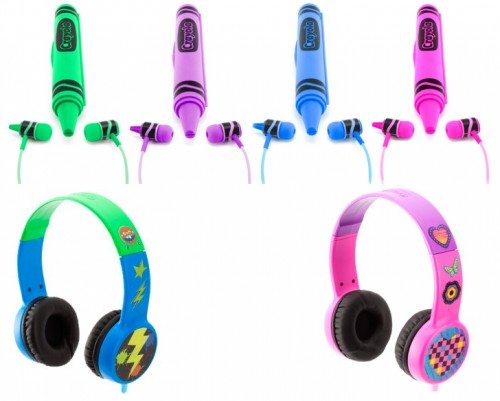 griffin crayola earbuds and headphones