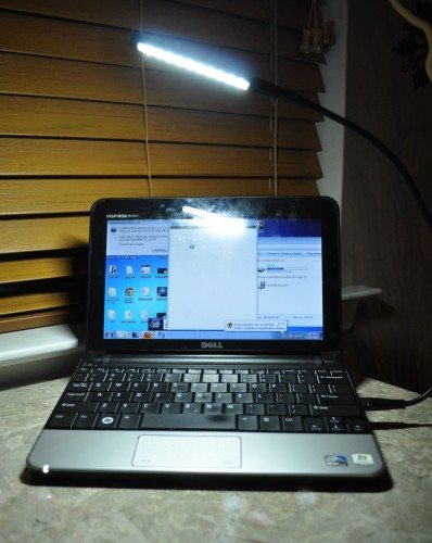 Lighting up my netbook