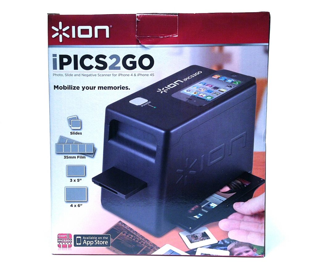 ION iPICS 2 GO, gadget para escanear fotos con tu iPhone #CES2012
