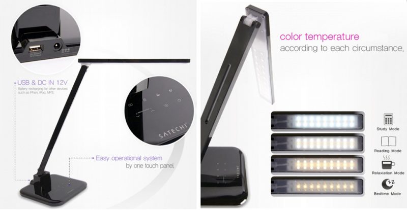Energy-efficient LED desk lamp from Satechi brightens your space and ...