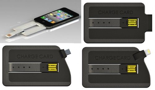 chargecard travel cable