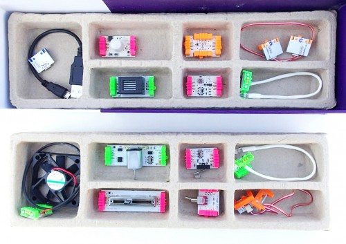 littleBits Starter Kit, Extended Kit, and Holiday Kit review