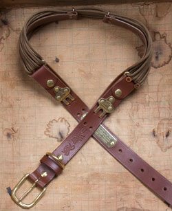 Colonel Littleton Men's Adjustable Leather Belt