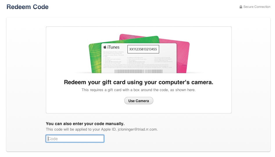 Apple makes it easier to redeem iTunes gift cards The
