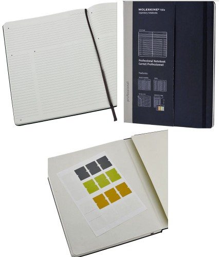 moleskine professional notebook