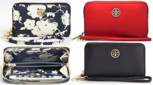 tory burch robinson phone wristlet