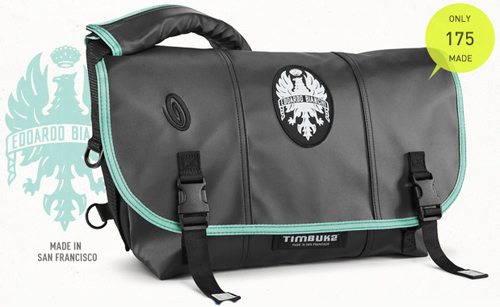 Own a limited edition Timbuk2 bag created in cooperation with