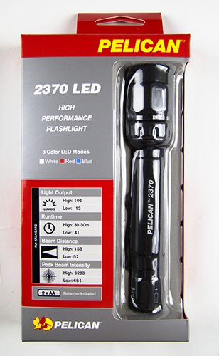 Pelican 2370 3-in-1 Color Mode LED Flashlight review - The Gadgeteer