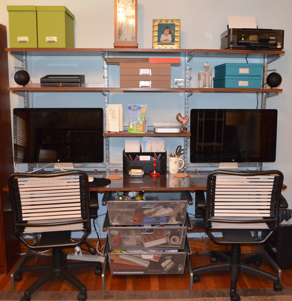 Two-Person Home Office Layout