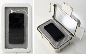 muji waterproof smartphone speaker case