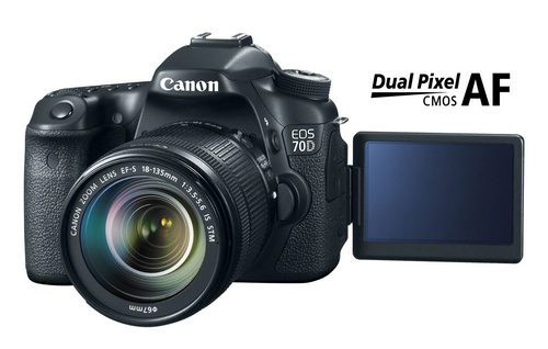 Canon 70D Front 1