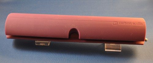 The Zooka is an oval tube, with a slot down one side to attach to a screen or tablet.