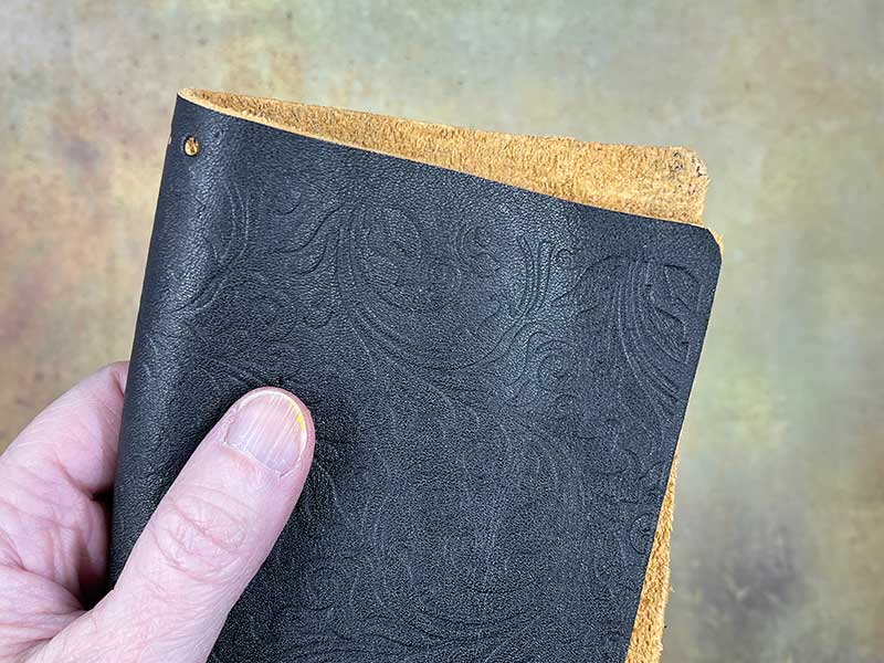 How to make a Leather Moleskin Journal Cover - Don Gonzales Saddlery