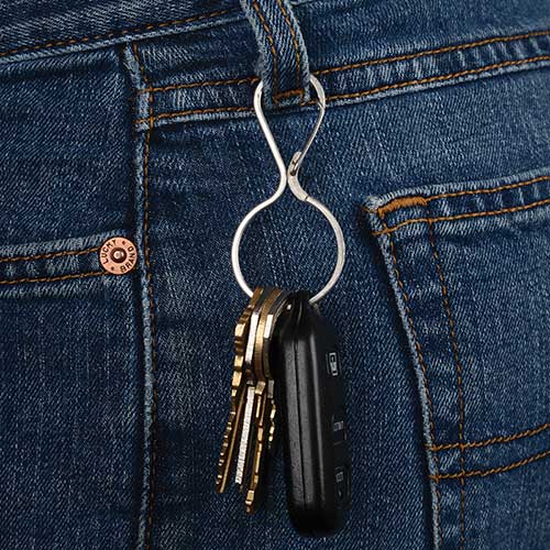 Infini-Key Clip could be a cure for split ring haters - The Gadgeteer