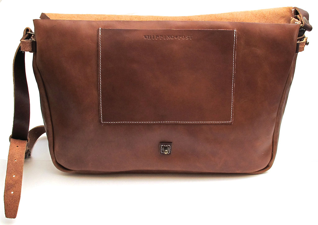The “Lewis” Buffalo Leather Messenger Bag by Vintage Gentlemen – Poe and  Company Limited