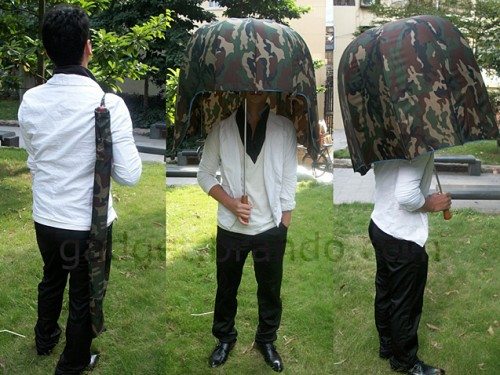 helmet umbrella