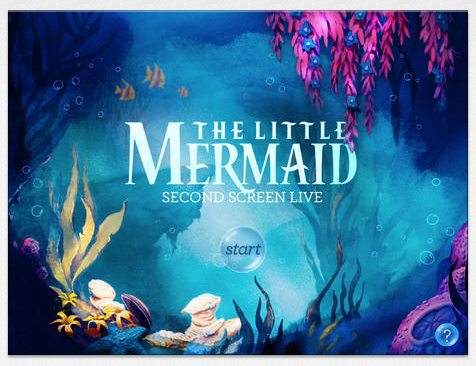 little mermaid second screen app