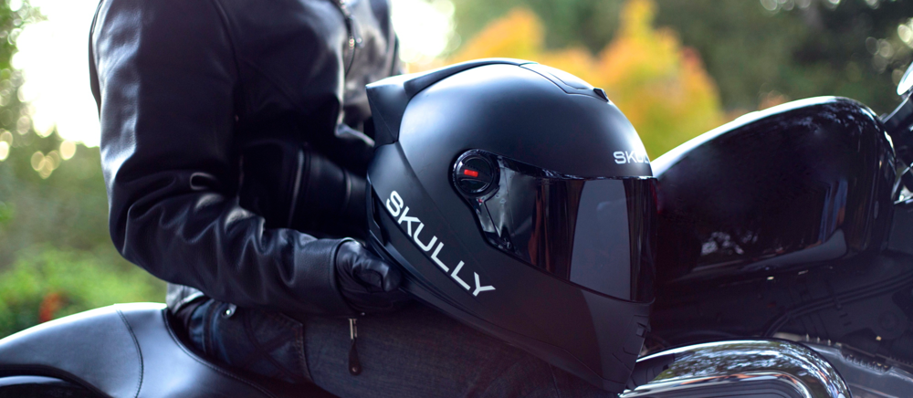 SKULLY Helmets announces new P1 HUD (Heads Up Display) motorcycle helmet - The Gadgeteer
