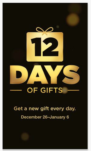 12 days of gifts app