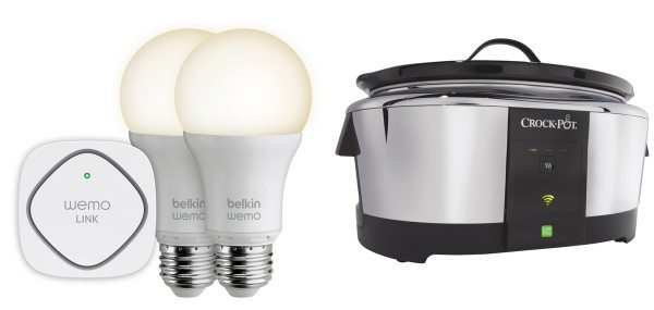 belkin wemo lights and crock pot