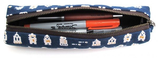 JetPens.com - Kokuyo C2 Tray Type Pencil Case - Slim - Light Green