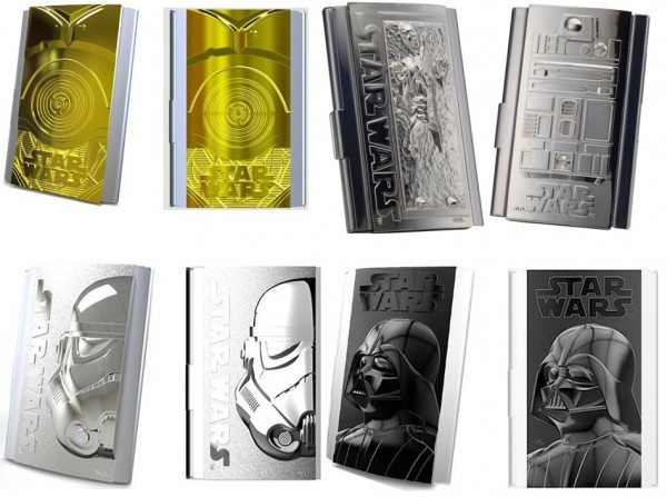 star wars business card holders