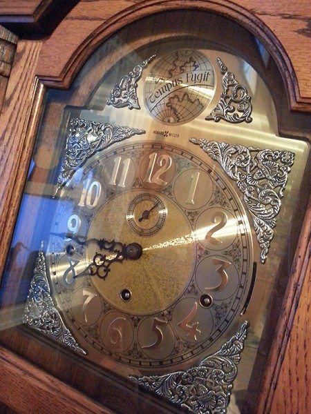 grandfather clock