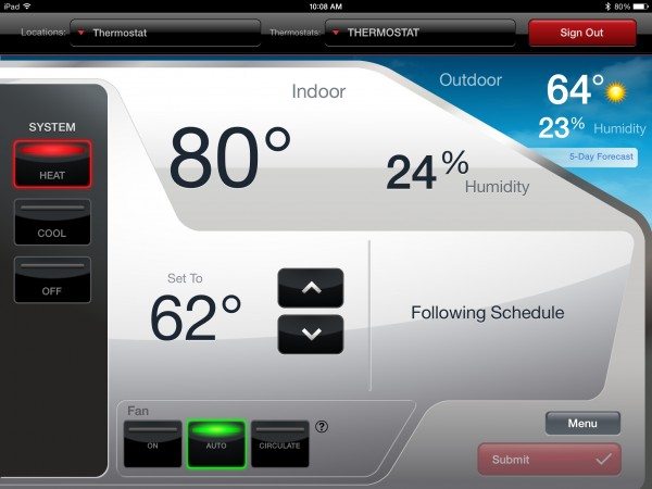 Honeywell Wi-Fi Smart Thermostat-9