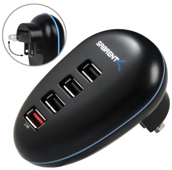 sabrent 4 port usb charger