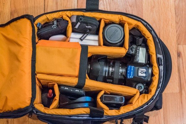 28) storm chasing gear packed