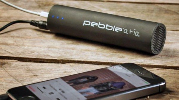 pebble aria speaker and battery