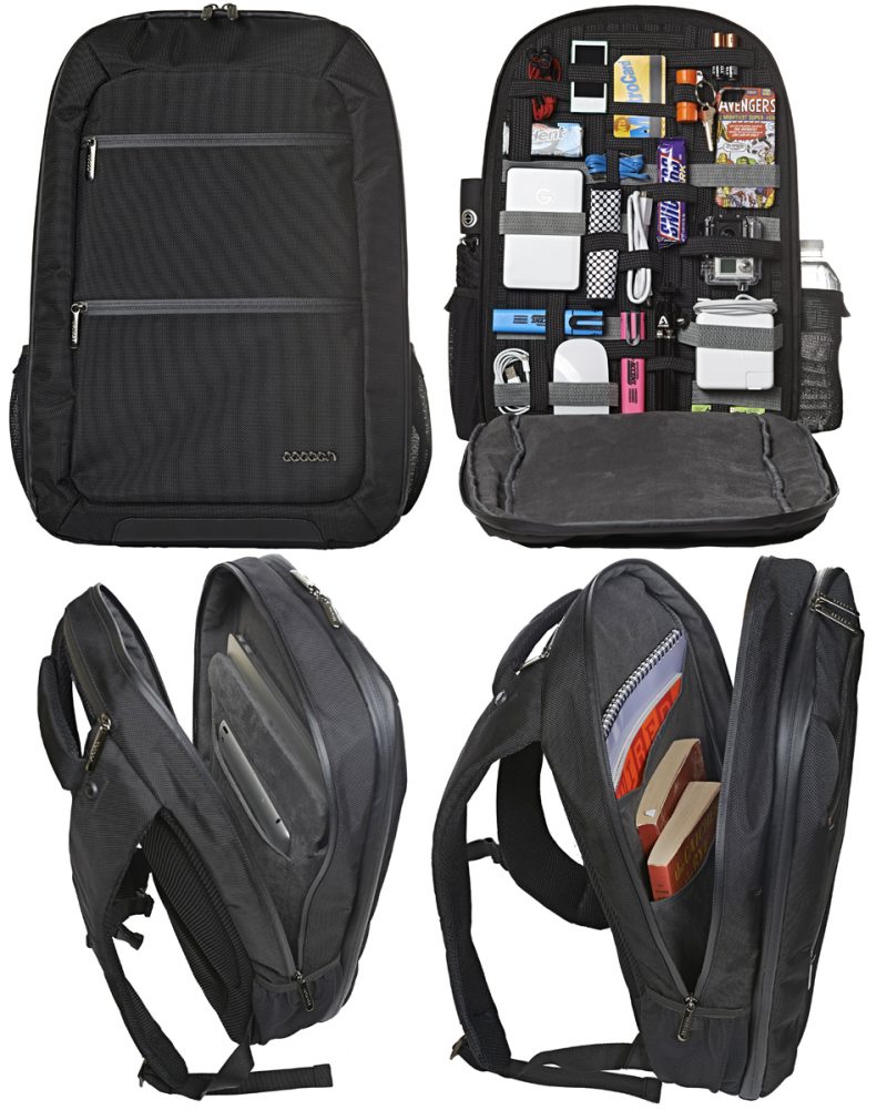 This slim backpack can hold a 17" laptop The Gadgeteer