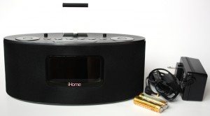 iHome iDL46 Dual Charging Stereo FM Clock Radio with Lightning Dock and