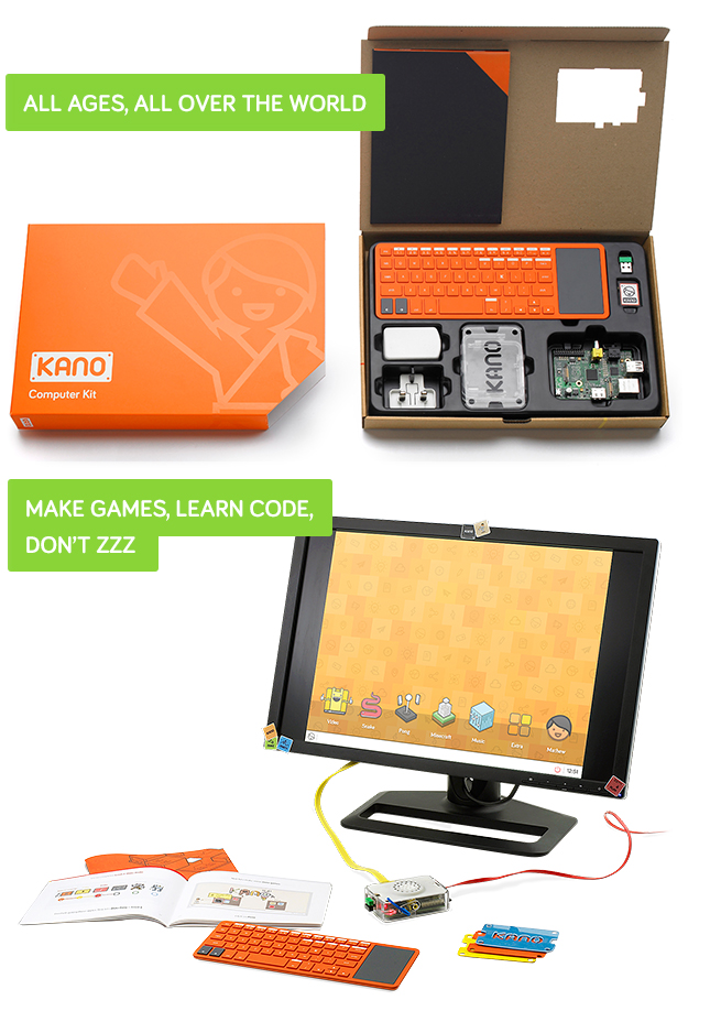  Kano Computer Kit – A Computer Anyone Can Make : Toys & Games