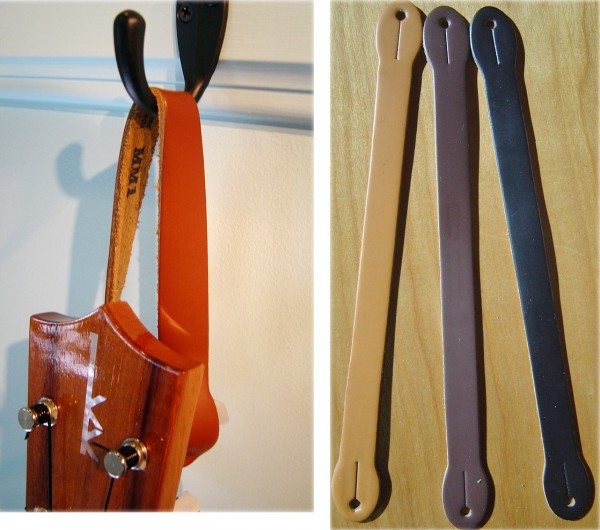 leather ukulele hanger