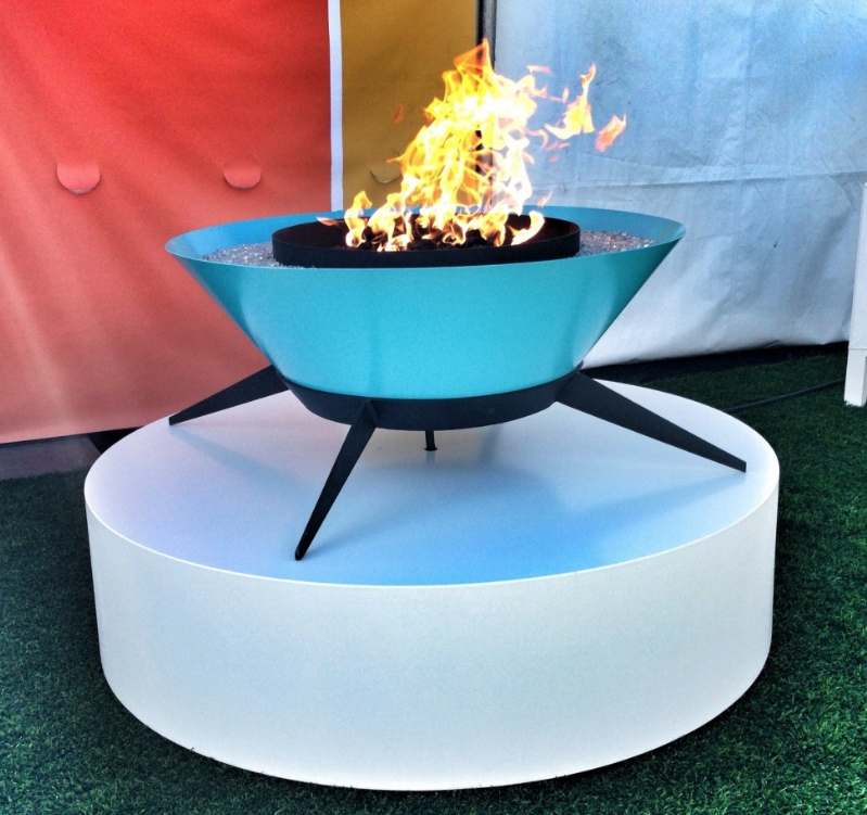 Build your fire in a back-to-the-future fire pit - The Gadgeteer