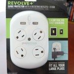 Revolve+ Surge Protector with 4 Rotating Outlets + 2 USB review