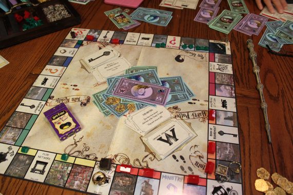 Monopoly Harry Potter Harry Potter. Board Game Harry Potter