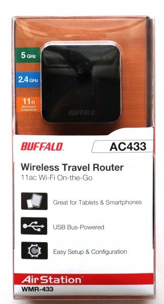 Buffalo wireless travel router 1