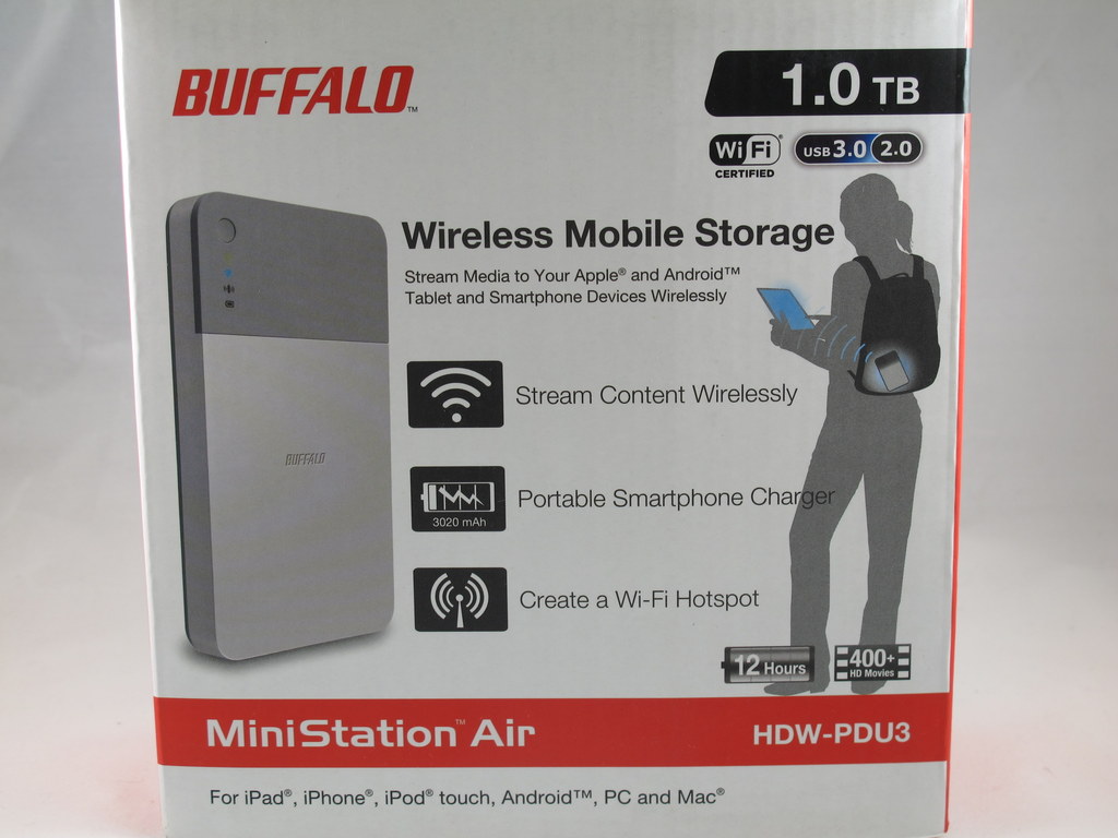 tæppe Deqenereret hvede Buffalo MiniStation Air wireless mobile storage review - The Gadgeteer