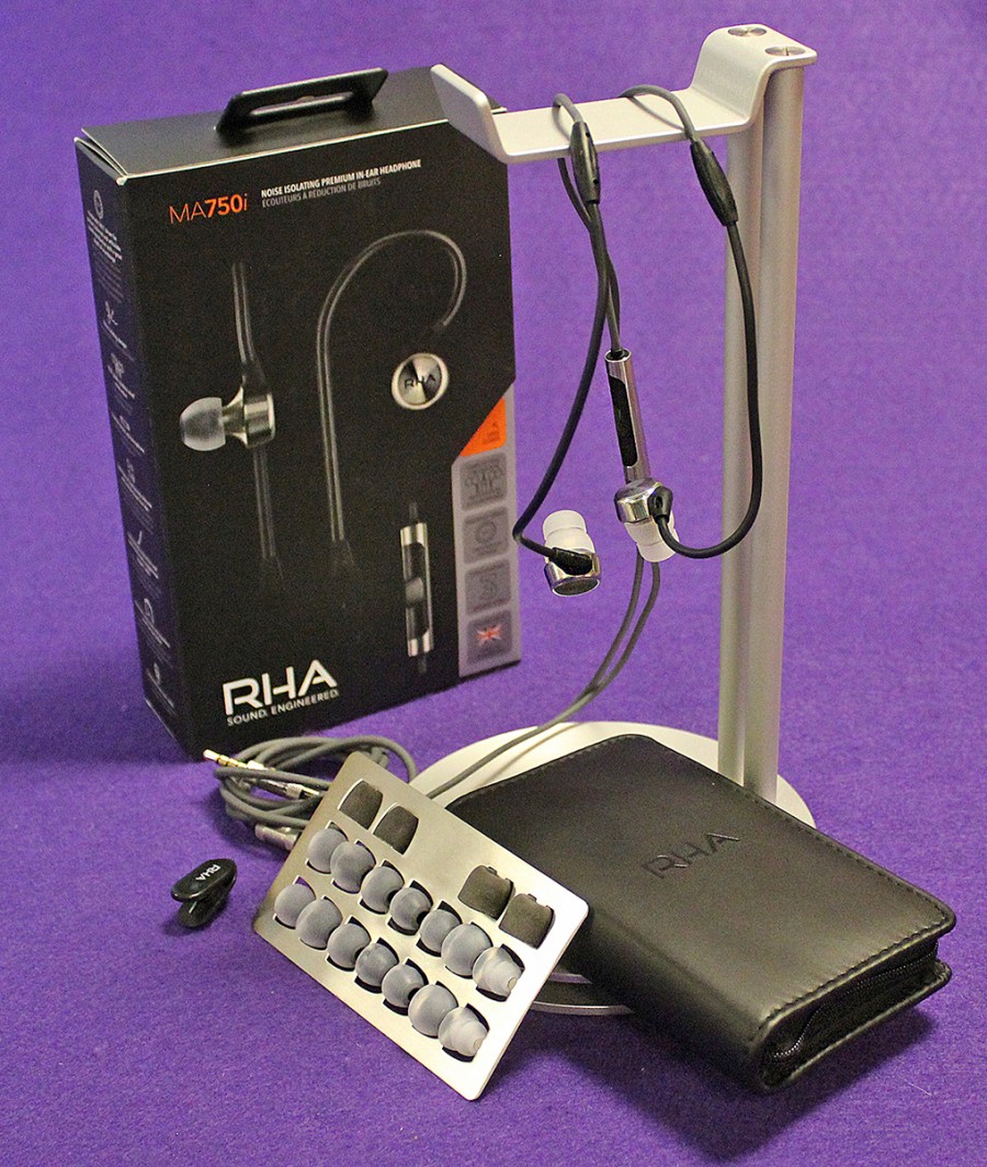 RHA MA750i inear headphone review The Gadgeteer