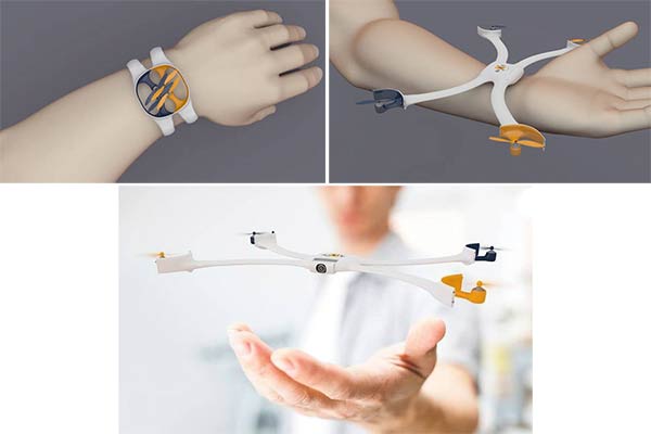 Nixie store wearable drone