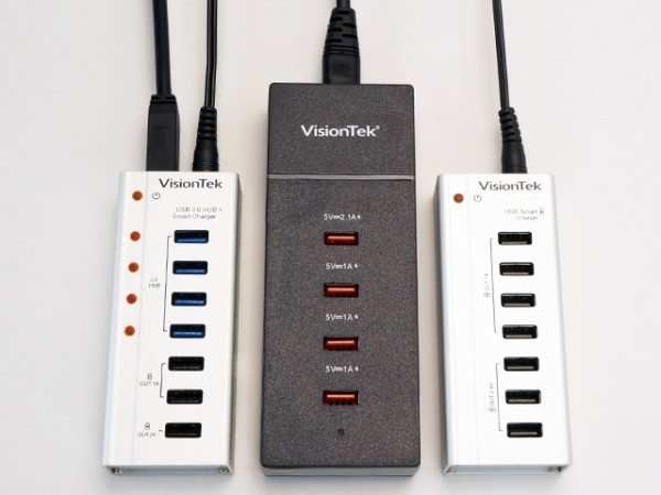 visiontek high power charging hubs