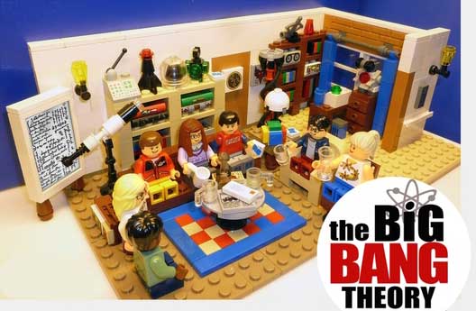 Big bang theory discount lego set for sale