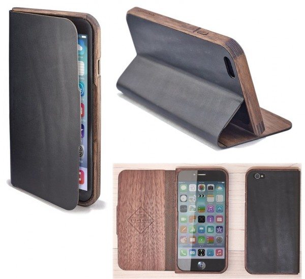 grovemade iphone 6 6 plus walnut and leather