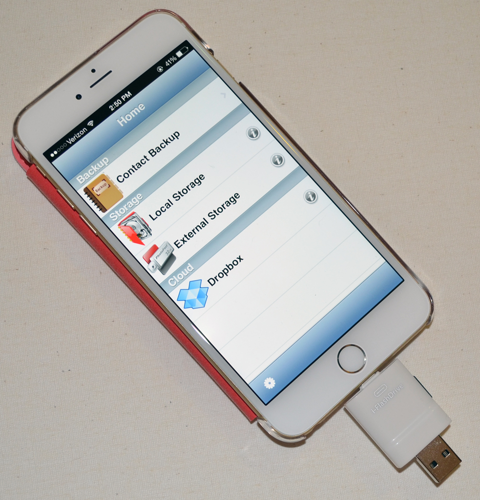 I Flashdrive External Storage For Ios Devices Review The Gadgeteer